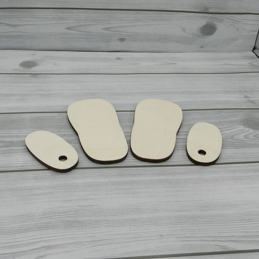 Basi in Legno per Piedi Bambole cm 13,5 Gogolandia