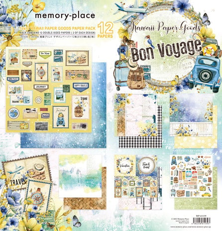 Blocco Memory Place Bon Voyage 30x30