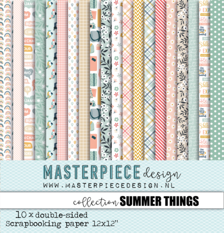Blocco Masterpiece Summer Things 30x30