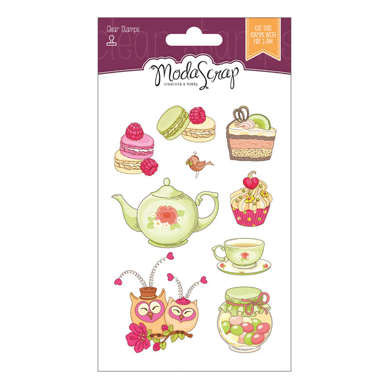 Clear Cucina With Love stamp MSTC7-001