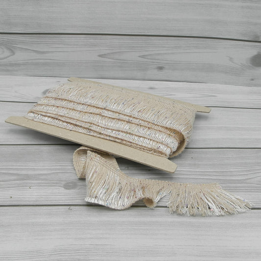 Nastro Franjette Tortora 50mm I Nastri di Mirta