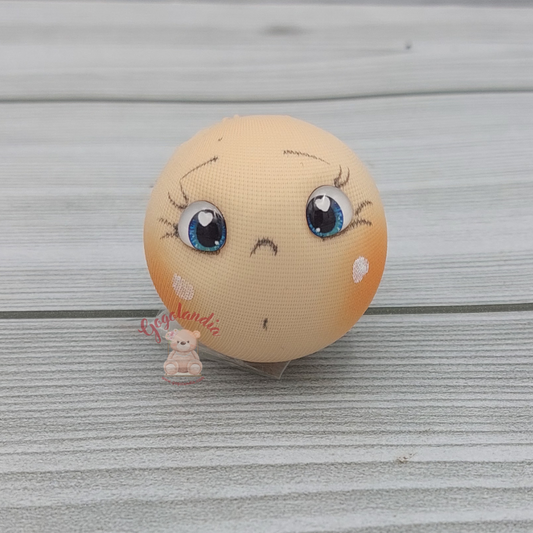 Viso in Lycra Occhi Azzurri