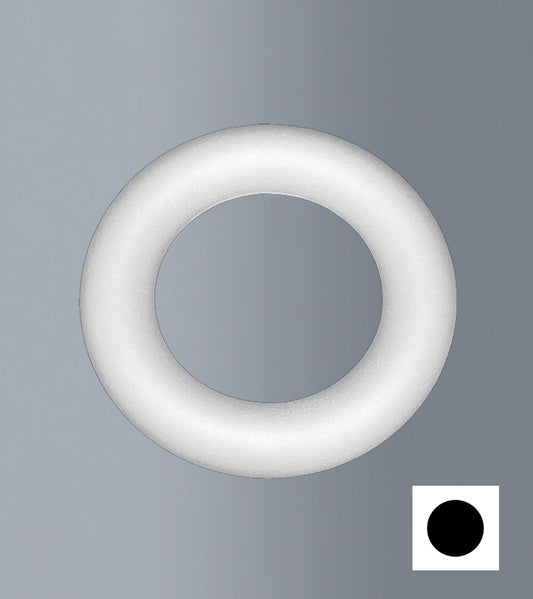 Couronne complète en polystyrène diamètre 15cm