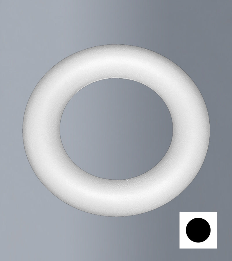 Couronne complète en polystyrène diamètre 25cm