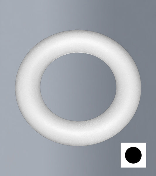 Couronne complète en polystyrène diamètre 25cm