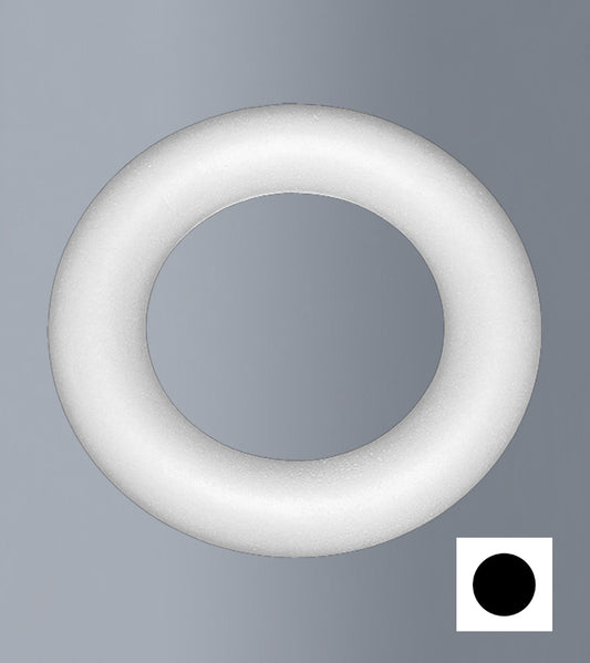 Couronne complète en polystyrène diamètre 30cm