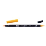 Pennarello Dual Brush Tombow col. 025 Ligth Orange