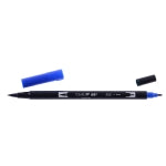 Marqueur double pinceau Tombow col. 555 Ultramarines