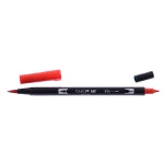 Pennarello Dual Brush Tombow col. 856 Chinese Red