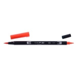 Pennarello Dual Brush Tombow col. 885 Warm Red