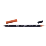 Marqueur double pinceau Tombow col. 947 Brunt Sienne