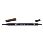 Marqueur double pinceau Tombow col. 969 Chocolat