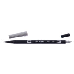 Marqueur double pinceau Tombow col. N65 Gris froid 5