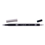 Marqueur double pinceau Tombow col. N95 Gris froid 1