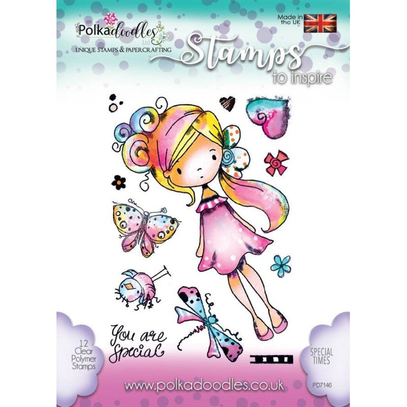 Special Time Polkadoodles stamp Code PD7146