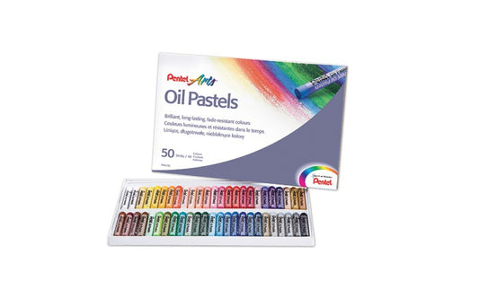 Oil Pastel Pentel Pack of 50 Pieces