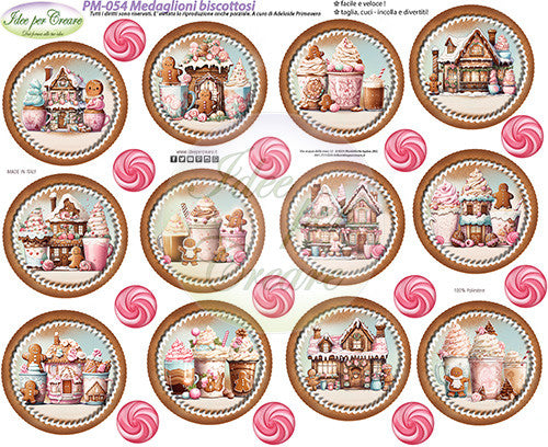 Biscuit Medallions Panel PM-054