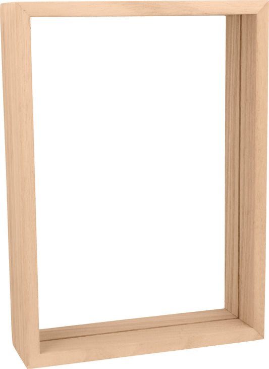 Wooden frame with Plexiglass Artemio Code 14003685