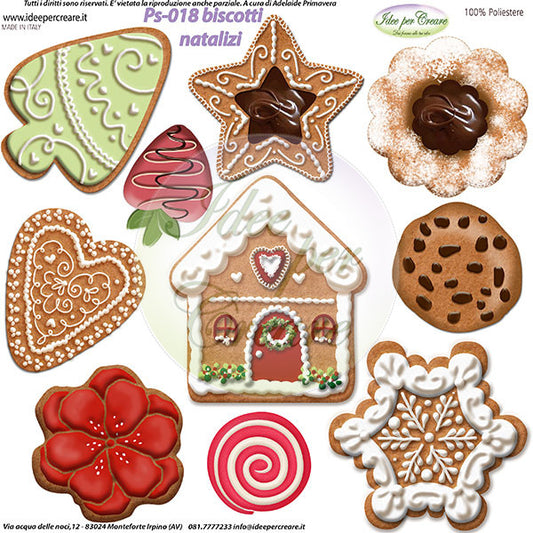 Mini panneau de biscuits de Noël PS-018