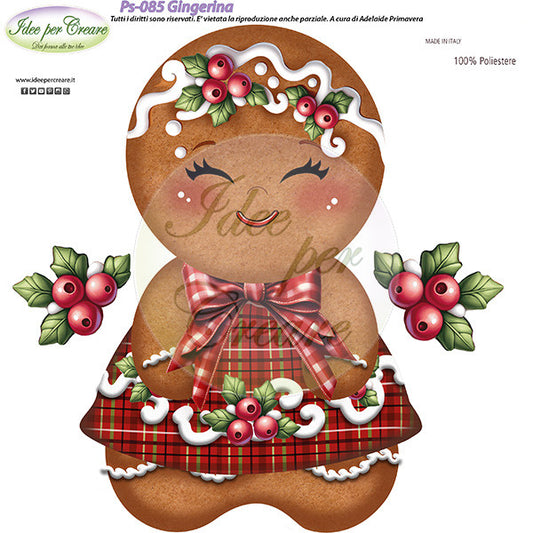 Pannello Mini Gingerbread Femmina Idee Per Creare