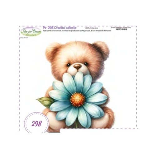 Pannello Mini Orsetto Celeste Idee Per Creare