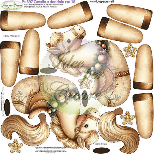 Pannello Mini Cavallo a Dondolo