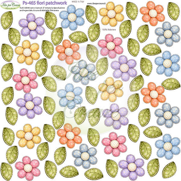 Pannello Mini Fiorellini Patchwork