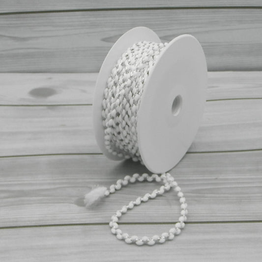 Nastro Pallini Argento 5mm Gogolandia