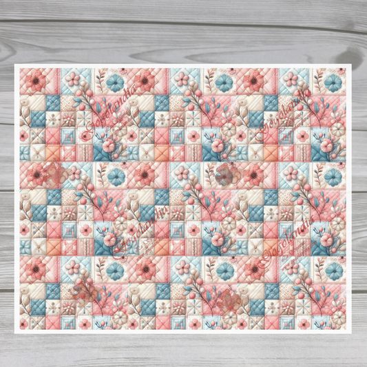 Pannolenci Patchwork Rosa Gogolandia