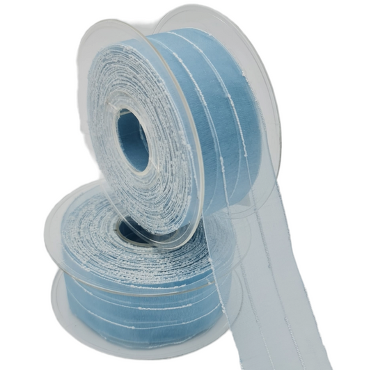 Light Blue Knot Ribbon 40mm Code 3807G16