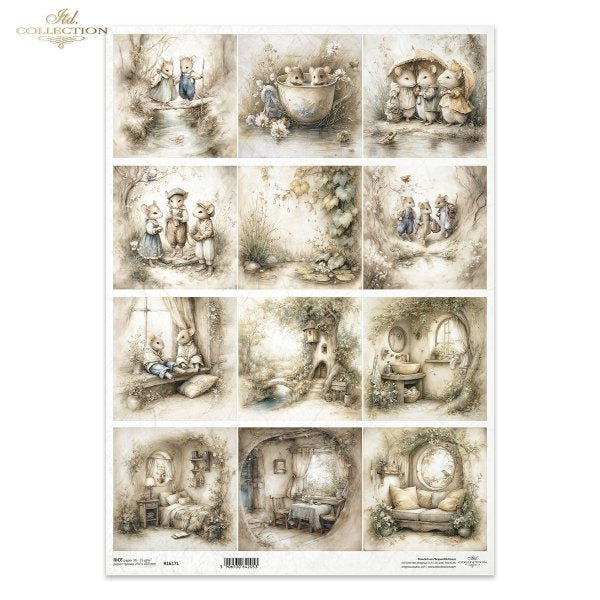 Carta Riso A3 Gogolandia cod. R1617L