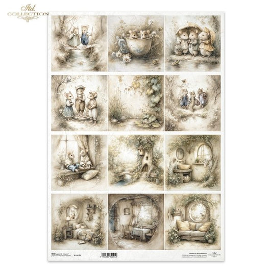 Carta Riso A3 Gogolandia cod. R1617L