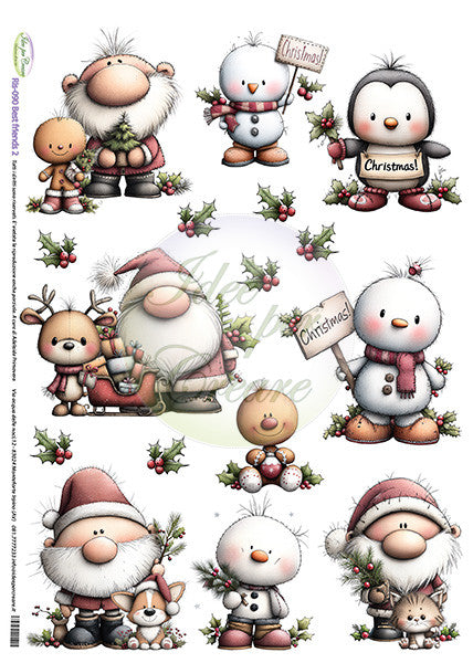 Carta Riso A3 Idee Per Creare Best Friends 2