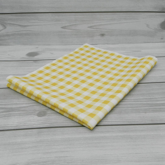 Pannolenci Vichy Giallo Gogolandia