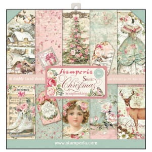 Blocco Stamperia Sweet Christmas 20x20