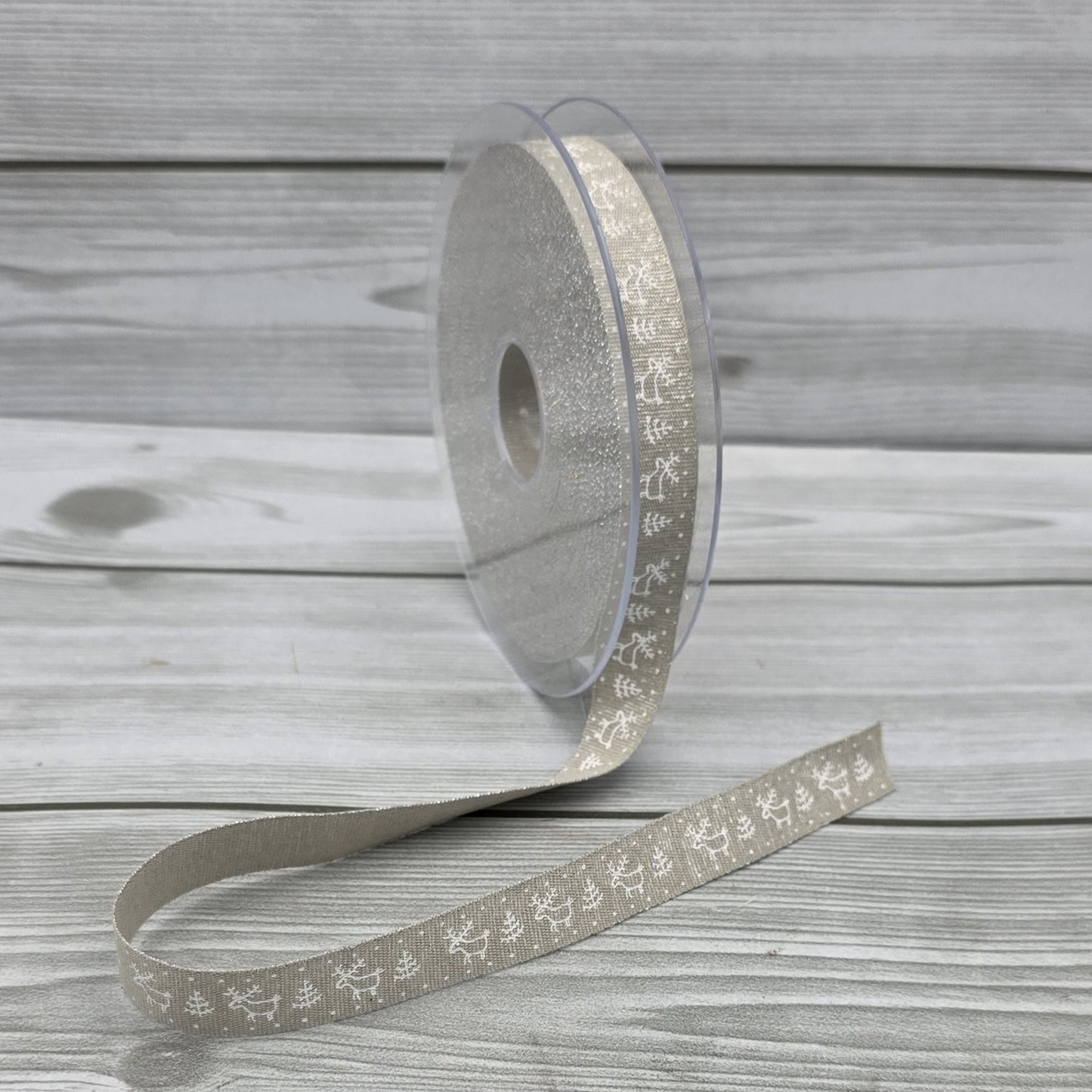 Nastro Renne Grigio 15mm Gogolandia