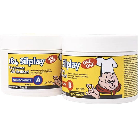 184 Silplay Food Grade Silicone Rubber 500gr Prochima