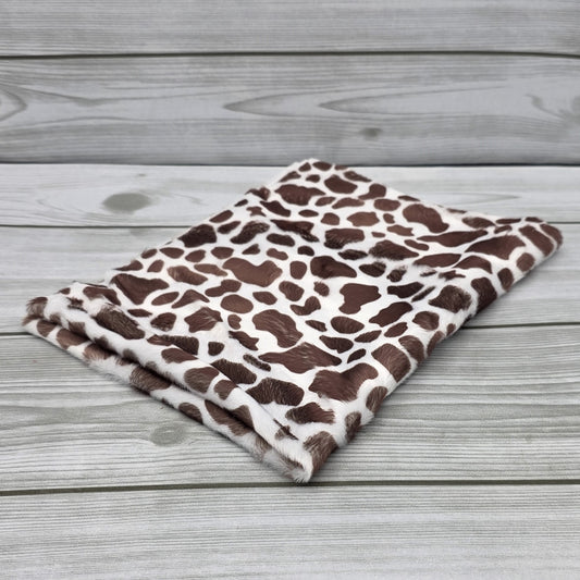 Tessuto Mucca Marrone Gogolandia