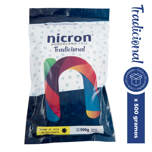 Porcelaine Froide Nicron Traditionnelle 500gr