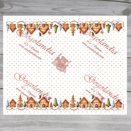 Pannolenci Casette Pan di Zenzero Gogolandia