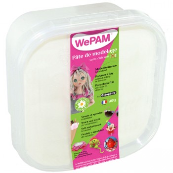 White Wepam Porcelain 500ml Code PFWBBB-500