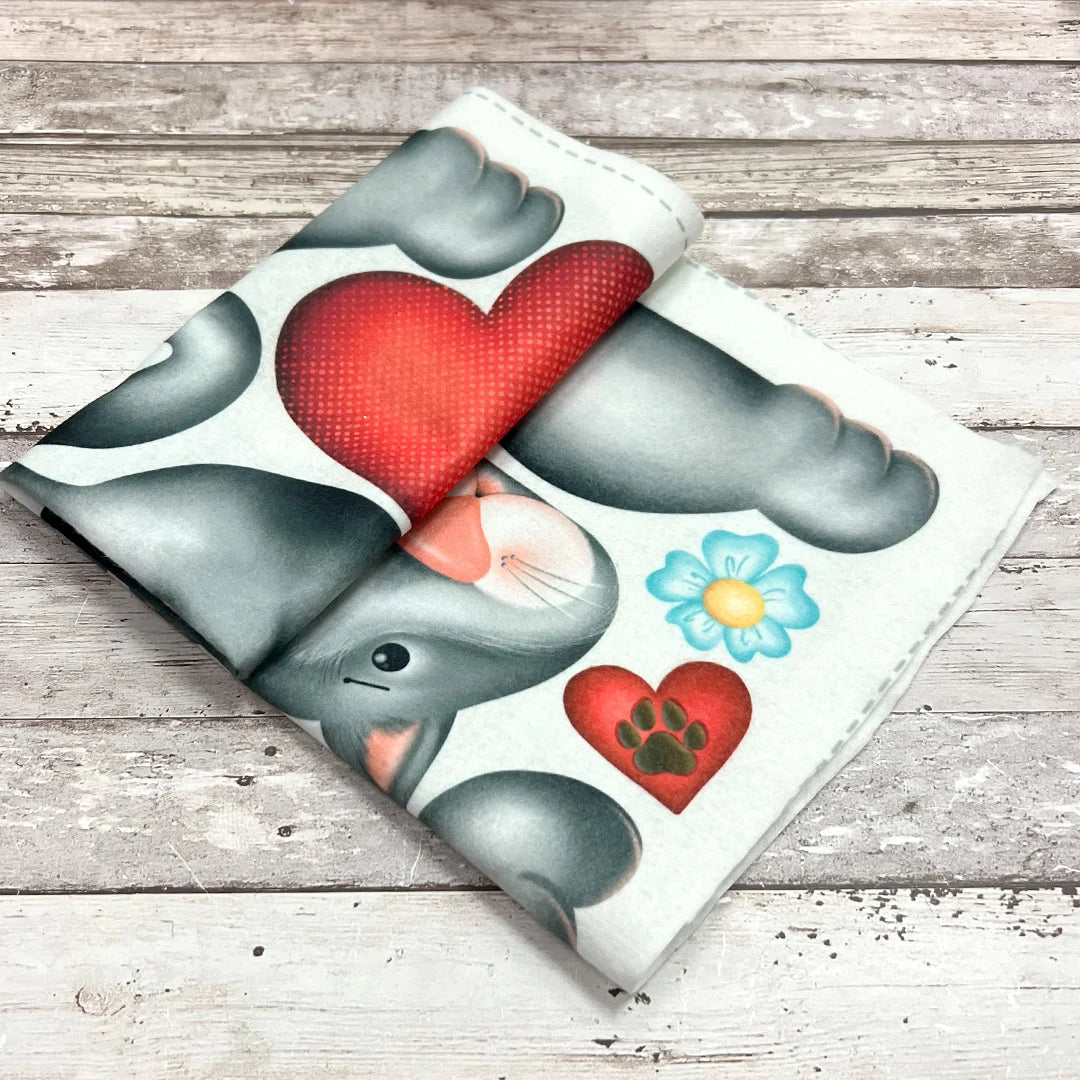 Pannolenci doux imprimé de la Nativité