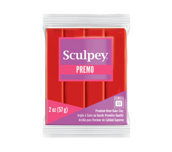 Premo Sculpey Cadmium Rouge col. 5382