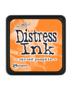 Distress Ink Carved Pumpkin