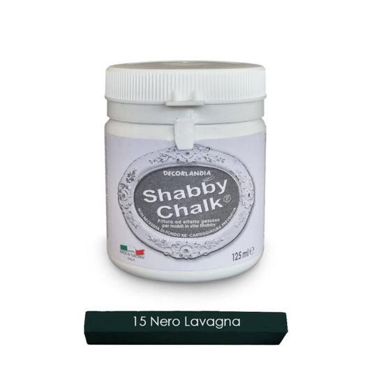 Shabby Chalk 15 Nero Lavagna Decorlandia