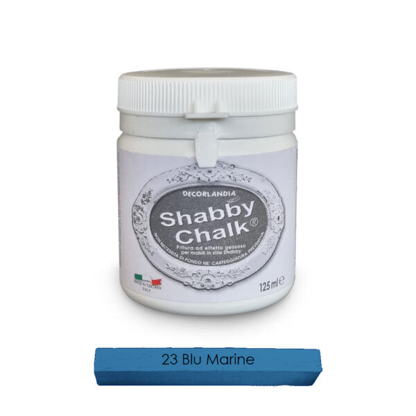 Shabby Chalk 23 Blu Marine Decorlandia
