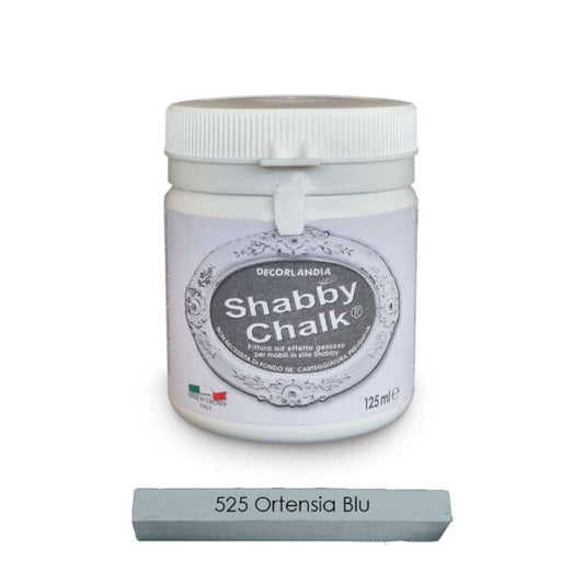 Shabby Chalk 525 Blu Ortensia Decorlandia