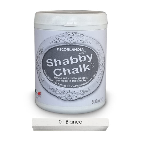 Shabby Chalk 01 Bianco Decorlandia