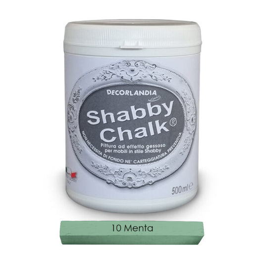 Shabby Chalk 10 Menta Decorlandia