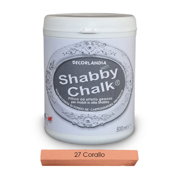 Shabby Chalk 27 Corallo Decorlandia
